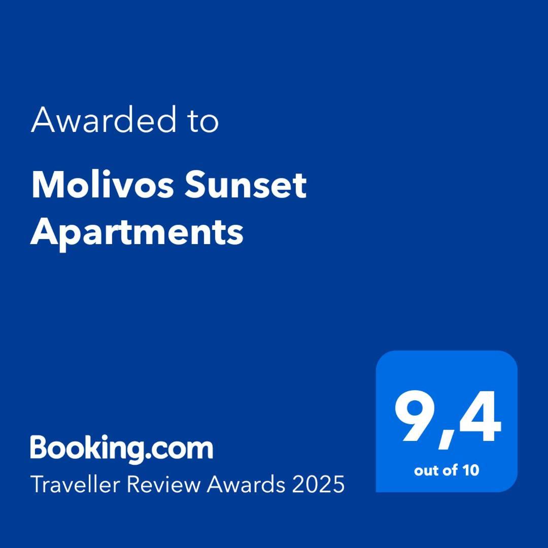 Molivos Sunset Apartments Mithimna Dış mekan fotoğraf